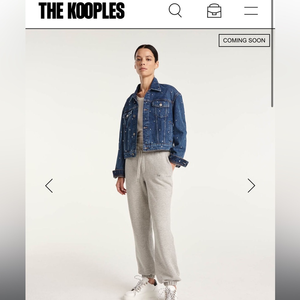 The Kooples Jean Jacket size 2